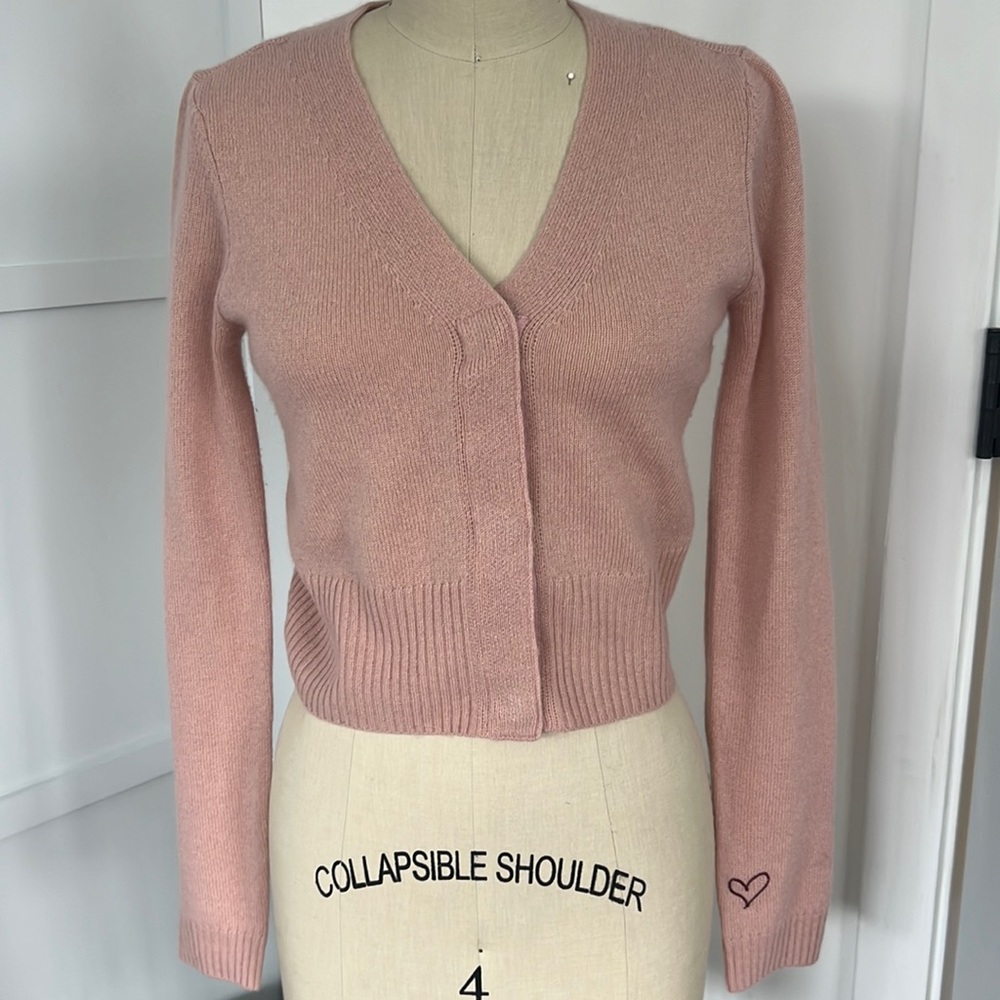 525 America Cashmere Cardigan, size xs